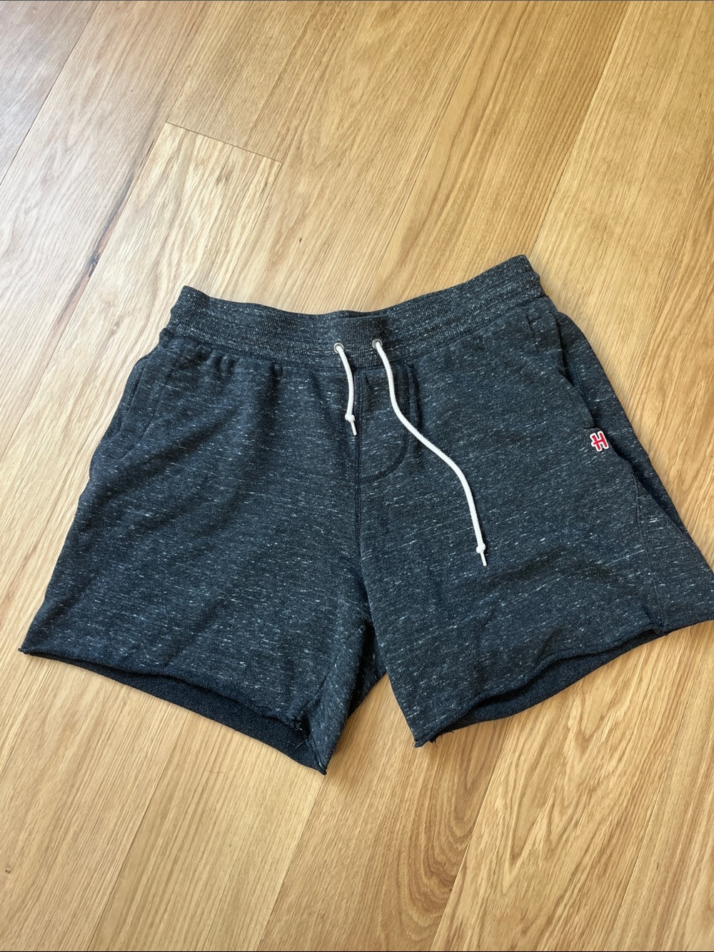 HOMAGE Men’s Go To Sweat Shorts-Charcoal Heather size L